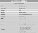 JOHNSON PILETA MOD.  QUADRA 084 A.