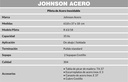 JOHNSON PILETA MOD.  R 63/18
