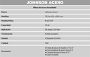 JOHNSON PILETA MOD.  R 63/18F