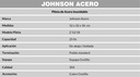 JOHNSON PILETA MOD.  Z52/18