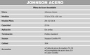 JOHNSON PILETA MOD.  ZN52/18 A