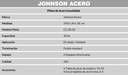 JOHNSON PILETA MOD. CC28/18