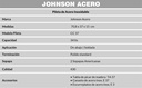 JOHNSON PILETA MOD. CC 37