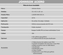 JOHNSON PILETA MOD.  LUXOR MINI