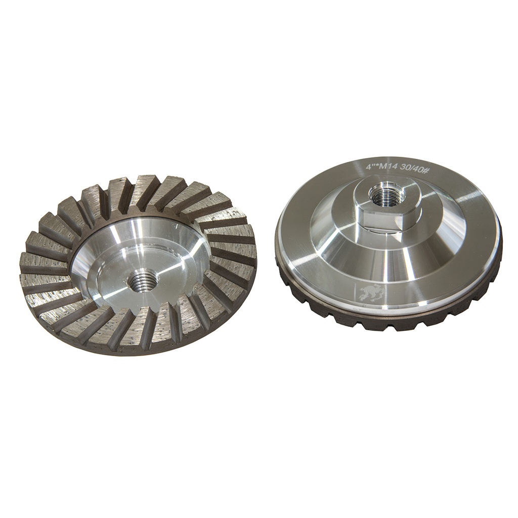 Copa diamantada para desvaste