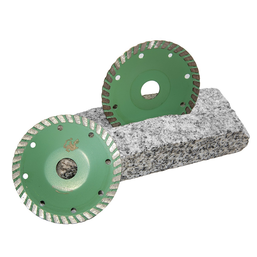 Disco corte curvo granito 115 mm.
