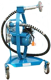 Eje flexible completo con motor y carro