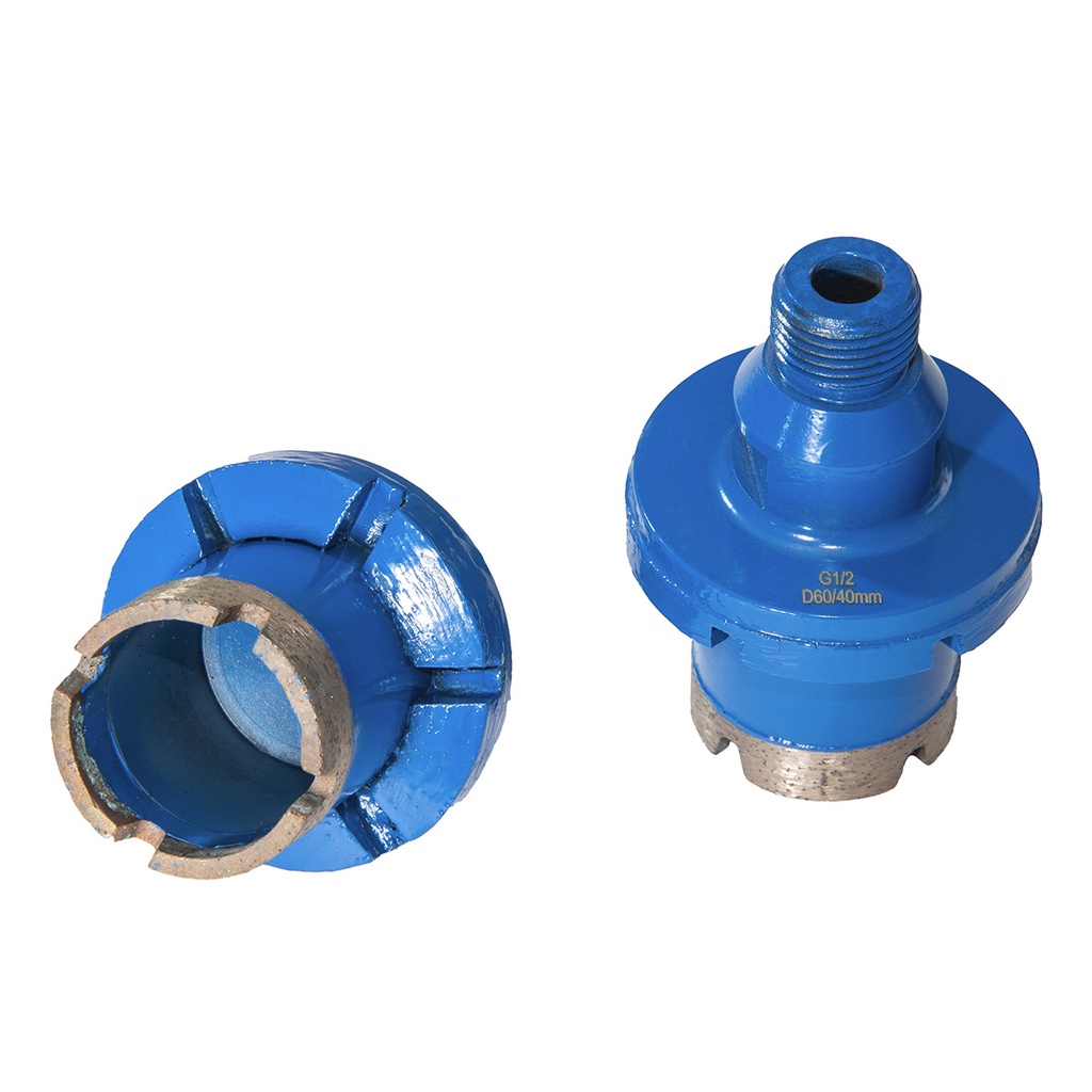 Fresa diamantada marmol y granito 40/60 mm.