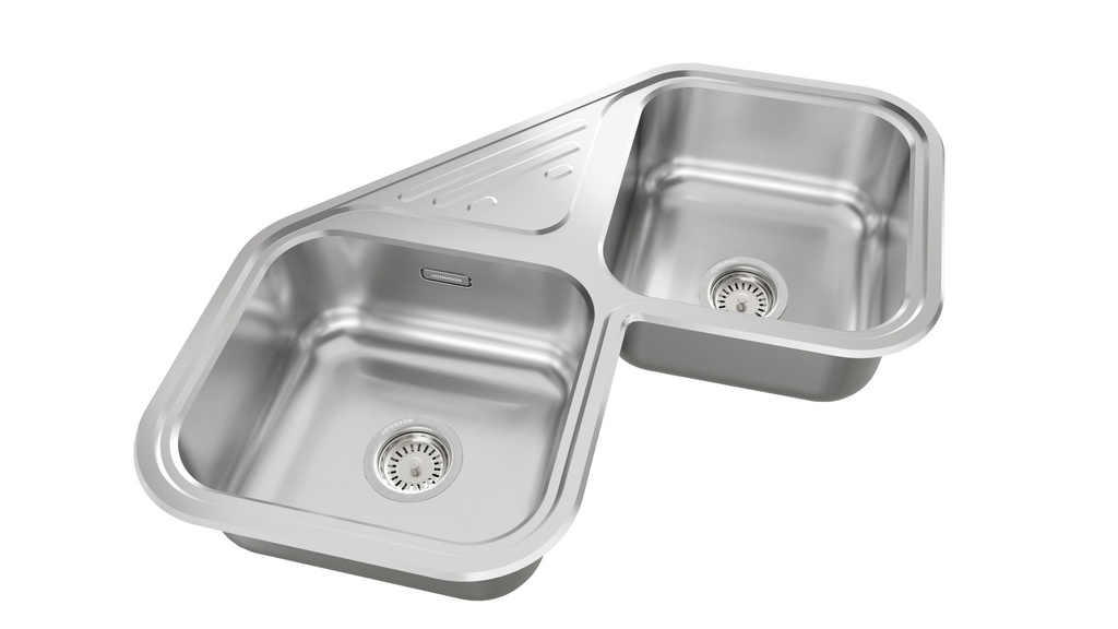 Pileta Johnson esquinera mod. Axa D78A