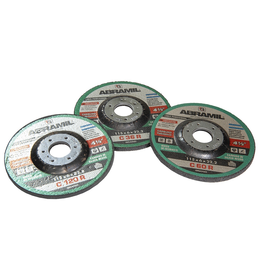 DISCO C/S ABRAMIL C/DEP. 115 X 6  G 36 al 220