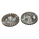 Copa diamantada para desvaste