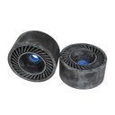 Polea expansible de goma